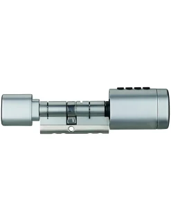 Cylindre connecté Intelock STUDY, taille ajustable, argent - INTELOCK