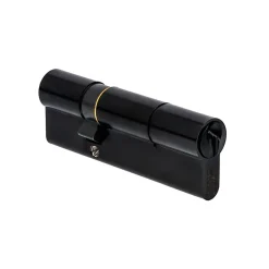 Cylindre de Serrure 30x60 mm finition PVD noir Vachette V5 3 clés