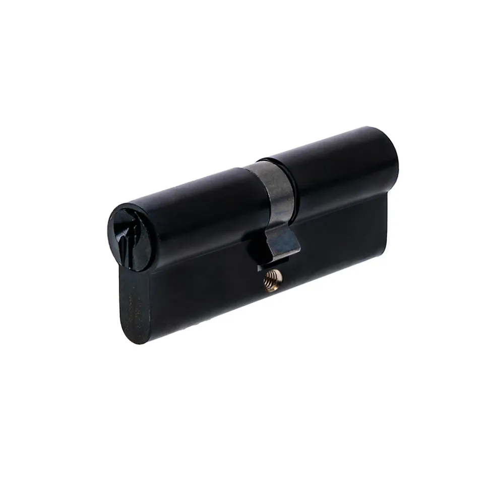 Cylindre de Serrure 40X40 mm finition PVD noir Vachette V5 3 clés