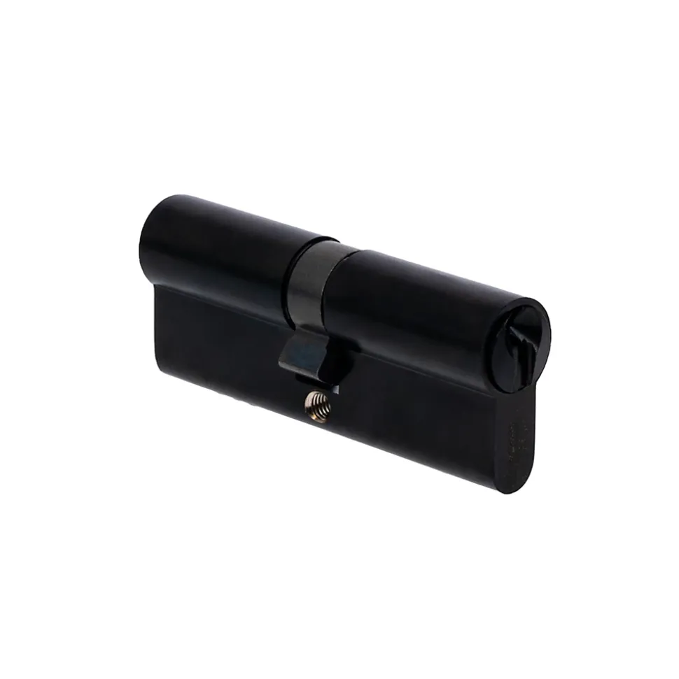 Cylindre de Serrure 40X40 mm finition PVD noir Vachette V5 3 clés
