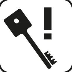 Cylindre électronique Burg Wächer secuEntry Easy 7601 PIN et clavier