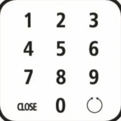 Cylindre électronique Burg Wächer secuEntry Easy 7601 PIN et clavier