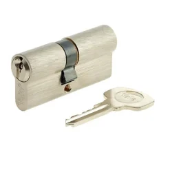 Cylindre YALE série 500+ 30x30 mm nickelé - 5 goupilles - 3 clés