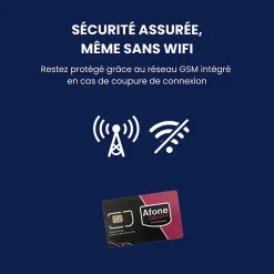 Daewoo - Alarme Maison Wifi Sans Fil Vigilia VIG503 - Kit Complet avec 2 Caméras Full HD intérieur / extérieur solaire et 11 Acces