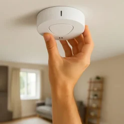 Daewoo - Pack de 3 détecteurs de fumée connectés WSD301 compatibles avec les alarmes Touch AM301, Touch XL AM302 et Vigilia