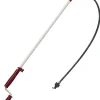 Déboucheur canne WC Virax 160 cm - tête vrille, double spire acier, poignée plastique