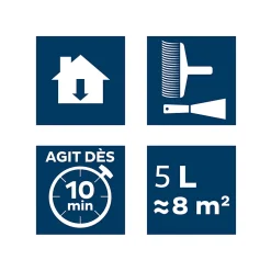Décapant Bostik Décapant Colle 5 L sols PVC et moquette