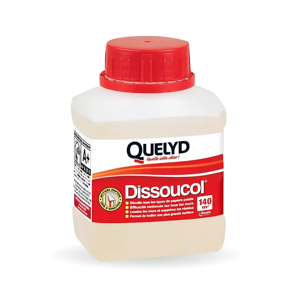 Décolleur de papier peint Dissoucol - surface de couverture 140 m² - contenance 0,25 L - Quelyd 30611831