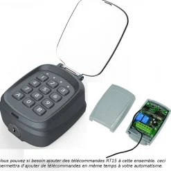 Digicode, clavier à codes sans fil pour portail ou portillon
