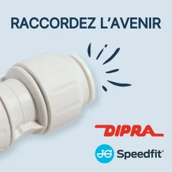 Dipra - 5 inserts Speedfit PER/PE-RT diamètre 20