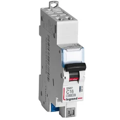 Disjoncteur auto / auto DNX3 4500 - départ - 4,5 kA - courbe C - 16 A - Legrand