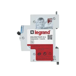 Disjoncteur Automatique 32A Legrand blanc