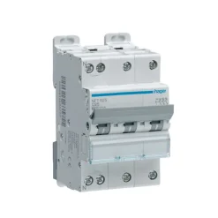Disjoncteur Hager- 3P+N - 40A - 6-10kA - Type C