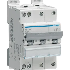 Disjoncteur Hager- 3P+N - 40A - 6-10kA - Type C