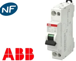 Disjoncteur modulaire phase neutre 40A 4.5kA à vis ABB