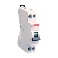 Disjoncteur modulaire Phase + Neutre 10A 3KA à vis ABB