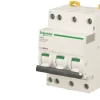 Disjoncteur modulaire tétrapolaire compact Schneider Acti9 iC40N 16A courbe C