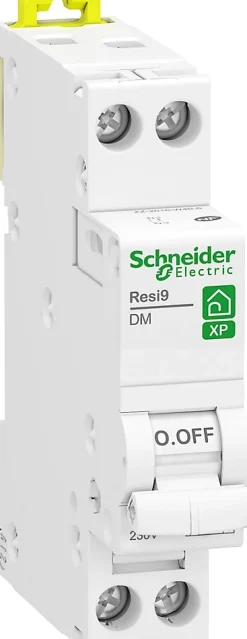 Disjoncteur peignable courbe C phase + neutre 10A Schneider Electric Resi9 XP