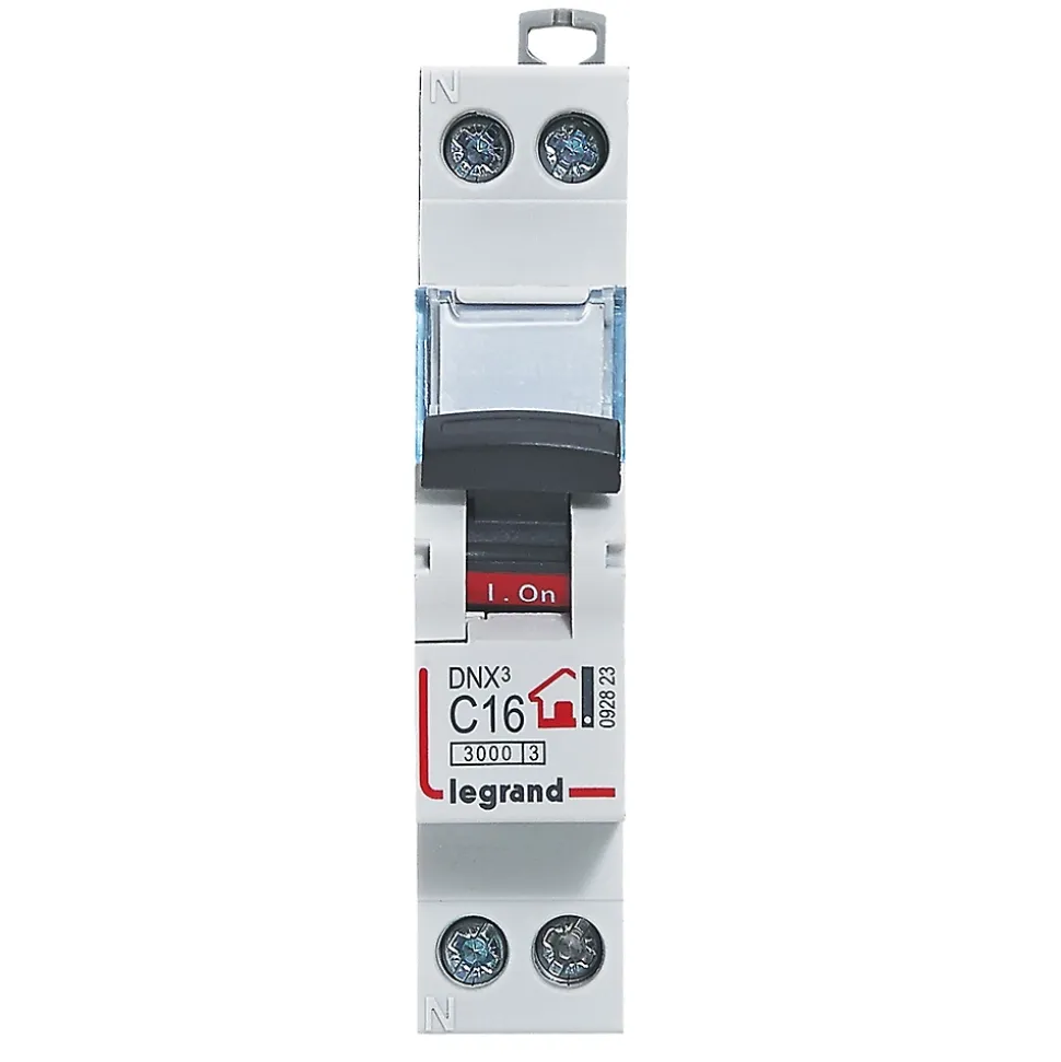 Disjoncteur Phase + neutre 16A Legrand