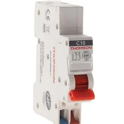 Disjoncteur 1P+N bornes auto 2A Easy Connect Thomson