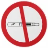Disque de signalisation Cigarette électronique, polystyrène rigide adhésif, diamètre 180mm - THIRARD