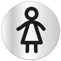 Disque de signalisation "Dames" Ø8 Chapuis