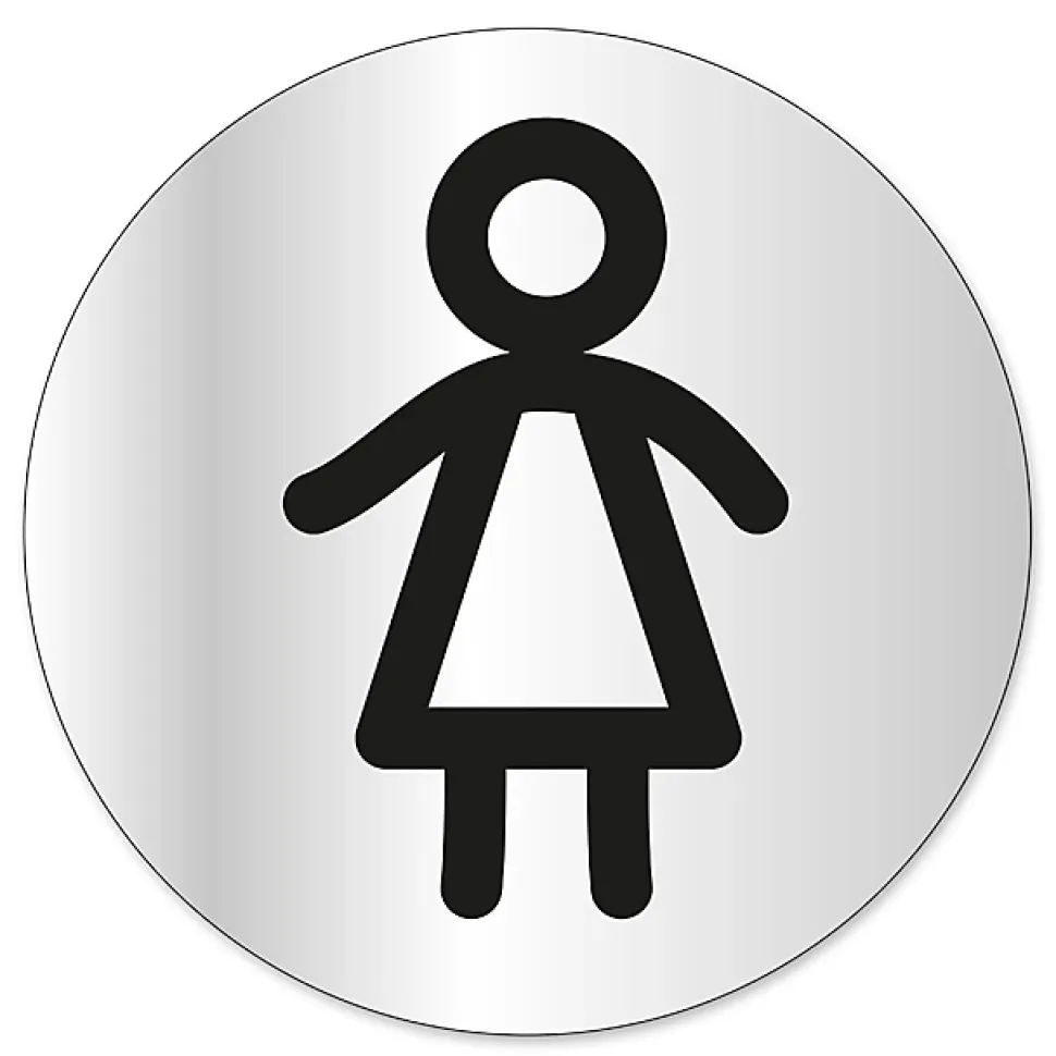 Disque de signalisation "Dames" Ø8 Chapuis