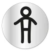 Disque de signalisation "Hommes" Ø8 Chapuis