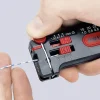 Dénudeur de fils Knipex 12 80 040 - Mini modèle 100mm pour câbles en cuivre