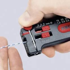 Dénudeur de fils Knipex 12 80 040 - Mini modèle 100mm pour câbles en cuivre