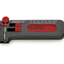 Dénudeur de fils Knipex 12 80 040 - Mini modèle 100mm pour câbles en cuivre