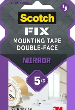 Double face miroir 3M 19 mm x 1.5 m blanc, 5 kg