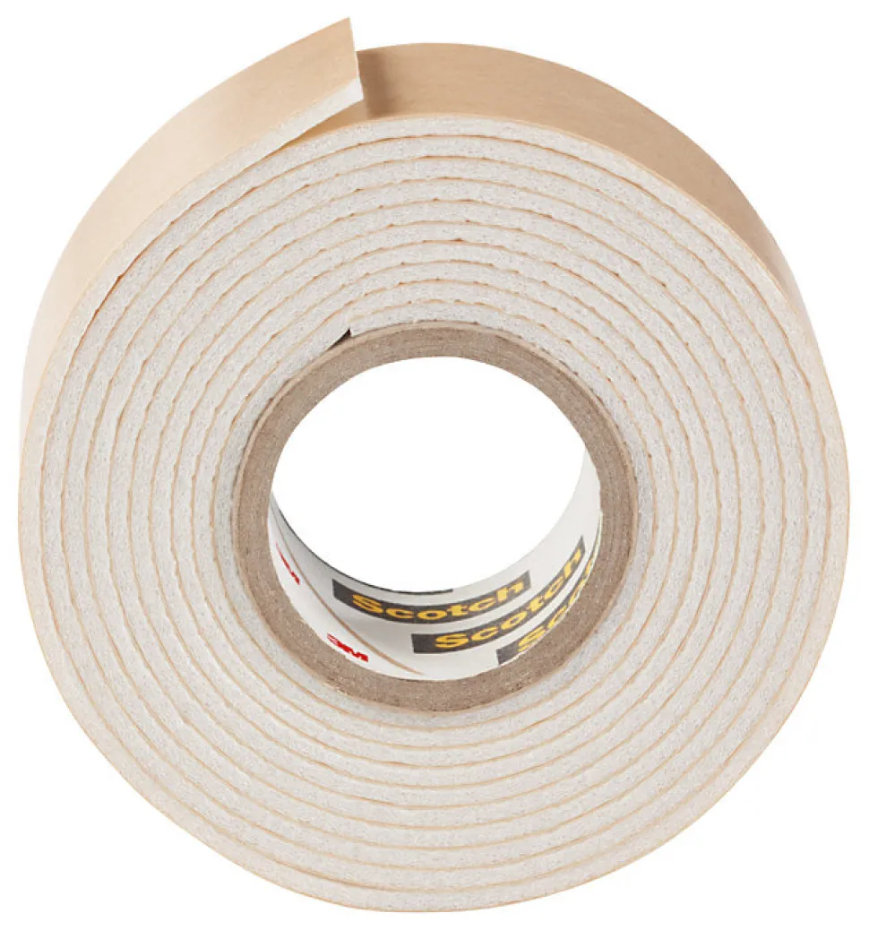 Double face miroir 3M 19 mm x 1.5 m blanc, 5 kg