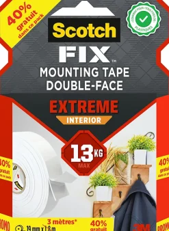 Double face Scotch extreme intérieur 19mm 3m 13kg