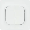 Double interrupteur Jacobsen Kennet blanc complet