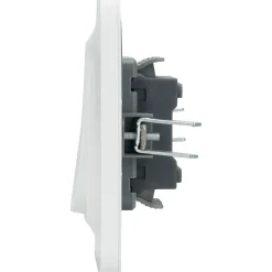 Double interrupteur Jacobsen Kennet blanc complet