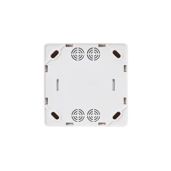 Double interrupteur va-et-vient monobloc en saillie étanche Jacobsen Sigurd blanc complet
