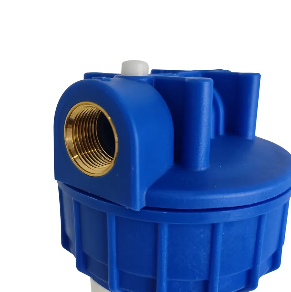 Double Porte Filtre à Eau 9"3/4 Raccord 1" - 26/34 Filtre Domestique Fabriqué en France