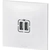 Double prise USB Legrand Neptune Blanc mat