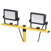 Double projecteurs de travail filaire sur trépied 20W