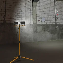 Double projecteurs de travail filaire sur trépied 20W