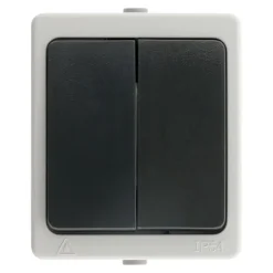 Double va et vient 10A IP54 Aquae Zenitech