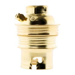 Douille B22 acier laitonné double bague - Zenitech