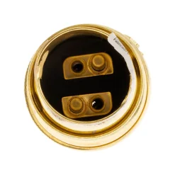 Douille B22 acier laitonné double bague - Zenitech