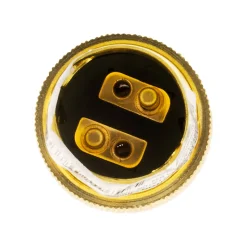Douille B22 laiton bague borne de terre - double - Zenitech
