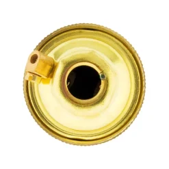 Douille B22 laiton bague borne de terre - double - Zenitech