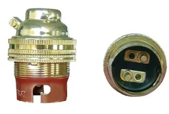 Douille culot B22 laiton Diall double bague