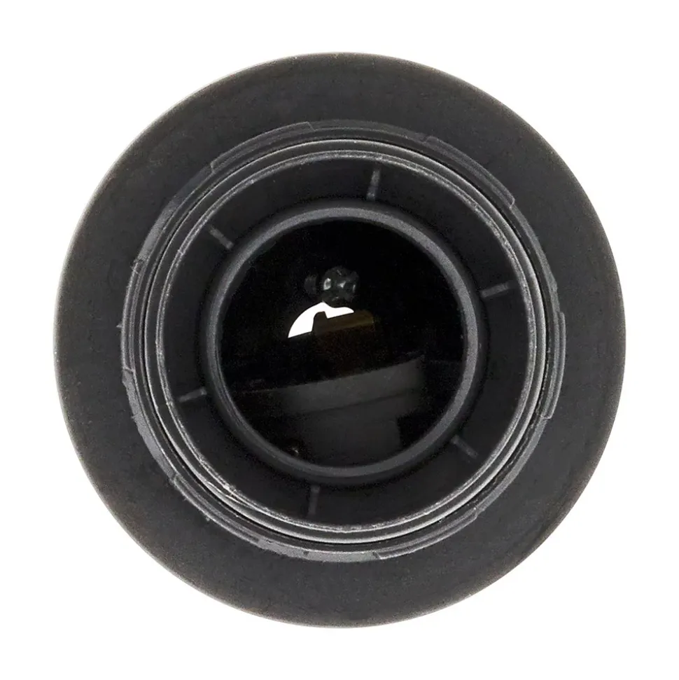 Douille E27 + bague - Noir - Zenitech