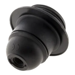 Douille E27 + bague - Noir - Zenitech