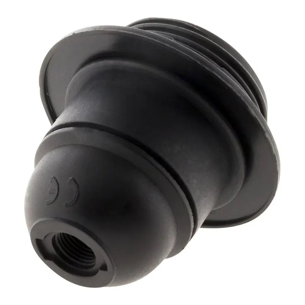 Douille E27 + bague - Noir - Zenitech